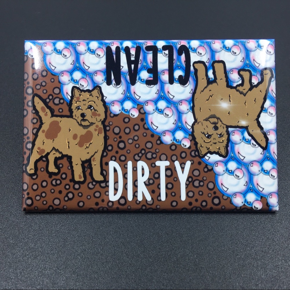Cairn Terrier Dishwasher Magnet